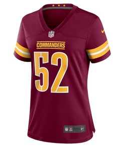 Jamin Davis Washington Commanders Women's Player Game Jersey - Burgundy