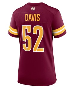 Jamin Davis Washington Commanders Women's Player Game Jersey - Burgundy