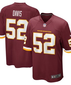 Jamin Davis Washington Football Team Game Jersey - Burgundy Nfl