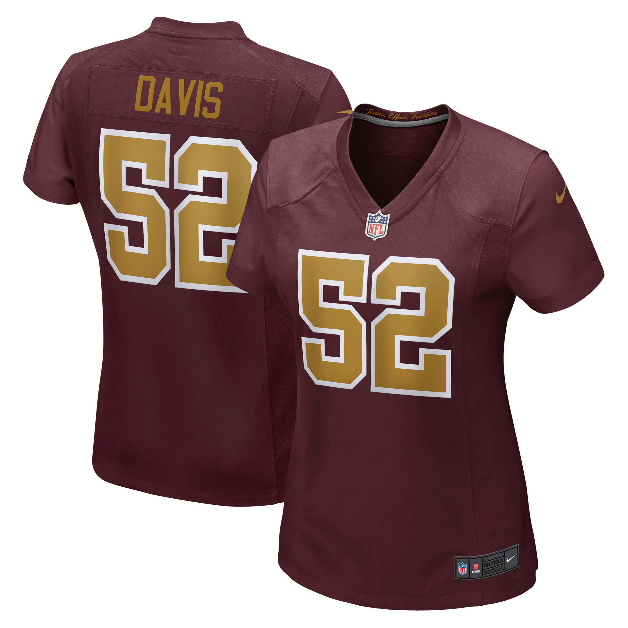 Jamin Davis Washington Football Team Womens Game Jersey - Burgundy Nfl