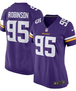 Janarius Robinson Minnesota Vikings Womens Game Jersey - Purple Nfl