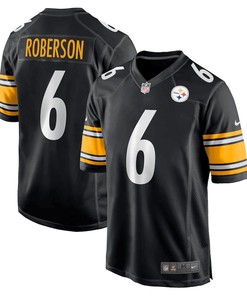 Jaquarii Roberson Pittsburgh Steelers Game Player Jersey - Black