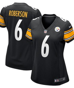 Jaquarii Roberson Pittsburgh Steelers Women's Game Player Jersey - Black