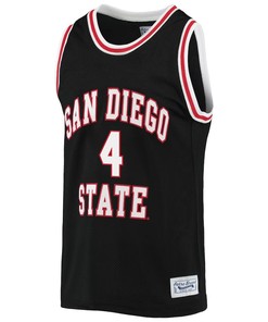 Jared Barnett 4 San Diego State Aztecs 2023 Basketball Jersey- Men Black