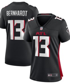 Jared Bernhardt Atlanta Falcons Women's Player Game Jersey - Black