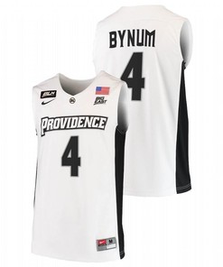 Jared Bynum 4 Providence Friars 2023 College Basketball BLM Men Jersey - White