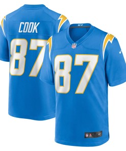 Jared Cook Los Angeles Chargers Game Player Jersey - Powder Blue Nfl