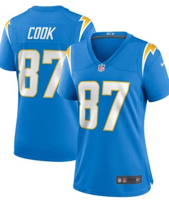 Jared Cook Los Angeles Chargers Womens Game Player Jersey - Powder Blue Nfl