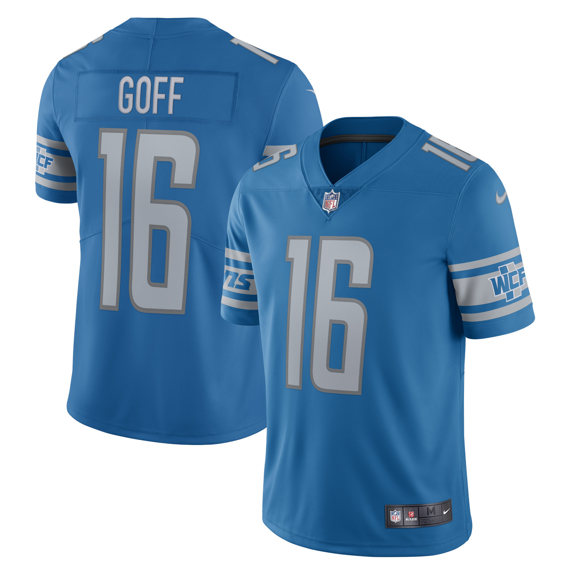 Jared Goff Detroit Lions Vapor Limited Jersey - Blue Nfl