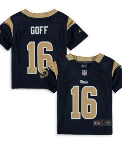 Jared Goff Los Angeles Rams Nike Toddler Player Game Jersey - Navy