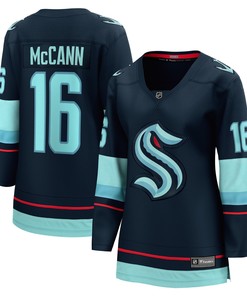 Jared Mccann Seattle Kraken Fanatics Branded Womens Home Breakaway Player Jersey - Deep Sea Blue Nhl