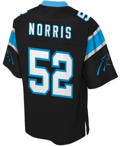 Jared Norris Carolina Panthers Nfl Pro Line Player Jersey - Black