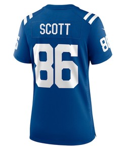 Jared Scott Indianapolis Colts Women's Game Player Jersey - Royal