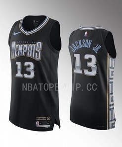 Jaren Jackson Jr. 13 Memphis Grizzlies 2022-23 City Edition Jersey Black
