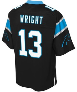 Jarius Wright Carolina Panthers Nfl Pro Line Youth Player Jersey - Black