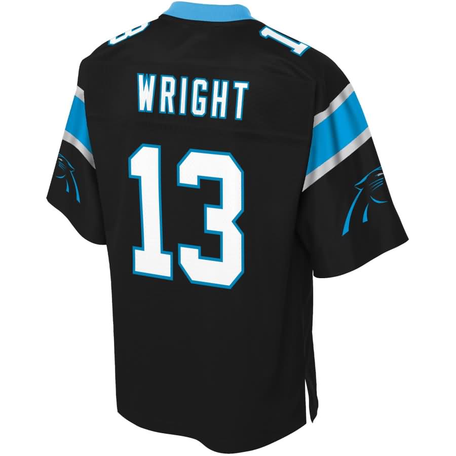 Jarius Wright Carolina Panthers Nfl Pro Line Youth Player Jersey - Black