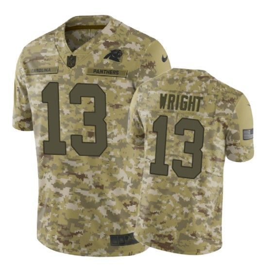 Jarius Wright Jersey Nfl Camo Carolina Panthers