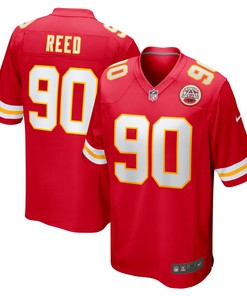 Jarran Reed Kansas City Chiefs Game Jersey - Red Nfl