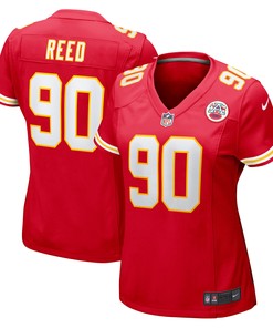 Jarran Reed Kansas City Chiefs Womens Game Jersey - Red Nfl