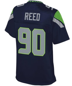 Jarran Reed Seattle Seahawks Nfl Pro Line Womens Player Jersey - College Navy
