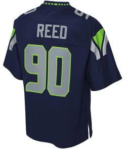 Jarran Reed Seattle Seahawks Nfl Pro Line Youth Player Jersey - College Navy