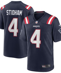 Jarrett Stidham New England Patriots Game Jersey - Navy Nfl
