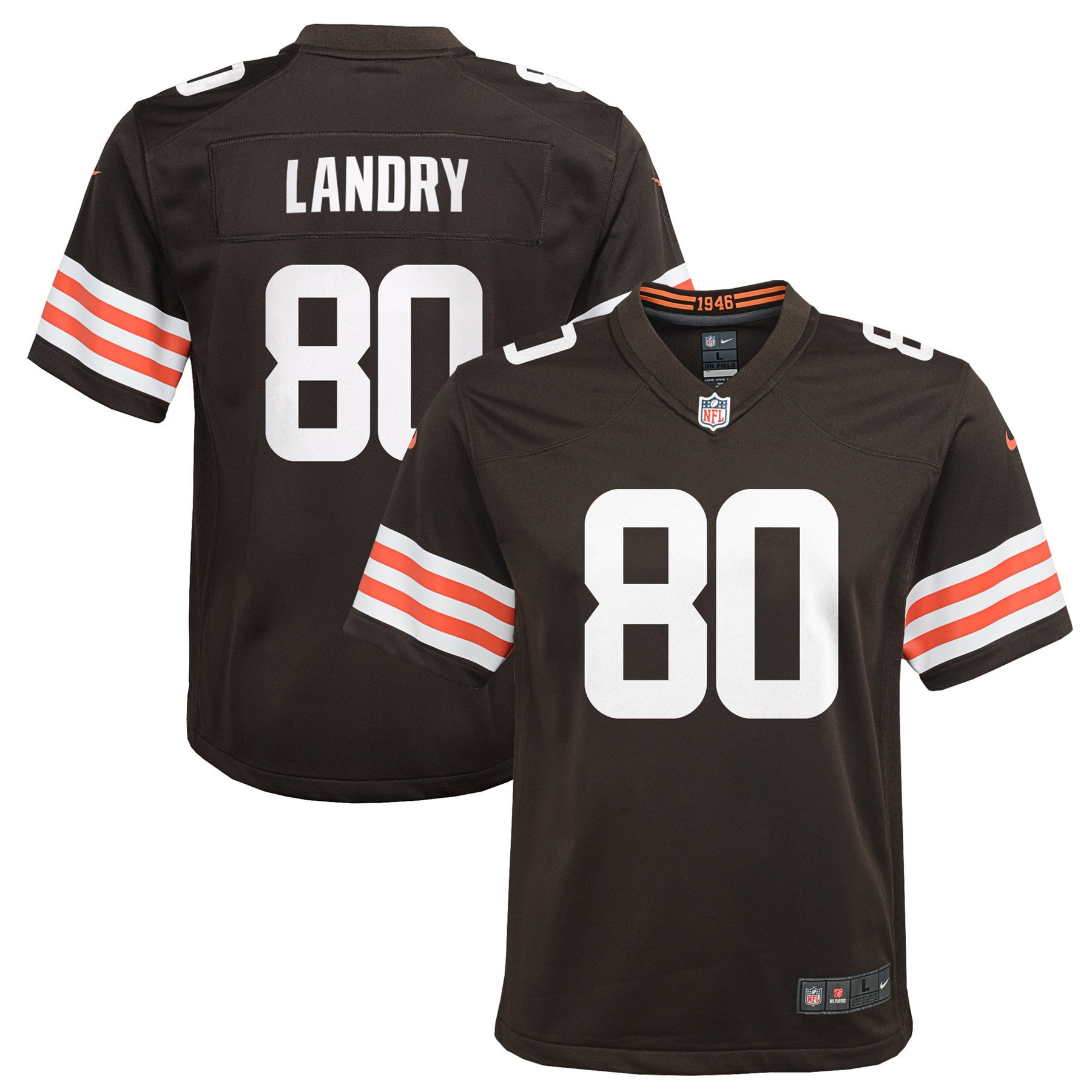 Jarvis Landry Cleveland Browns Game Jersey - Brown Nfl