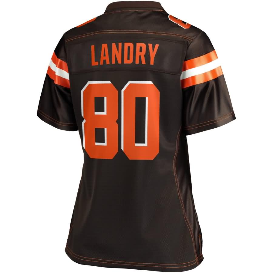 Jarvis Landry Cleveland Browns Nfl Pro Line Womens Team Color Jersey - Brown
