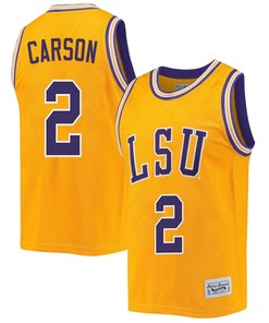 Jasmine Carson 2 LSU Tigers 2023 NCAA Basketball Jersey Retro- Gold
