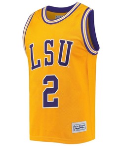 Jasmine Carson 2 LSU Tigers 2023 NCAA Basketball Jersey Retro- Gold