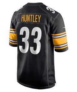 Jason Huntley Pittsburgh Steelers Game Player Jersey - Black