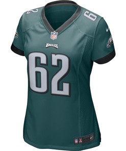 Jason Kelce 62 Philadelphia Eagles Women's Game Jersey - Midnight Green