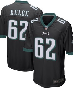 Jason Kelce Philadelphia Eagles Nike Player Game Jersey - Black