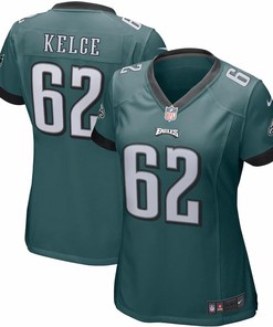 Jason Kelce Philadelphia Eagles Nike Womens Game Jersey - Midnight Green