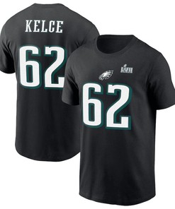 Jason Kelce Philadelphia Eagles Super Bowl LVII T-Shirt - Black