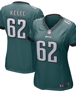Jason Kelce Philadelphia Eagles Womens Game Jersey Midnight Green Nfl