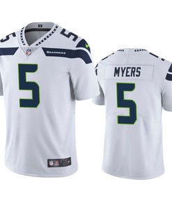 Jason Myers Seattle Seahawks 5 White Vapor Limited Jerse