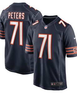 Jason Peters Chicago Bears Game Jersey - Navy Nfl