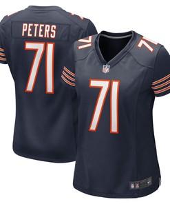 Jason Peters Chicago Bears Womens Game Jersey - Navy Nfl
