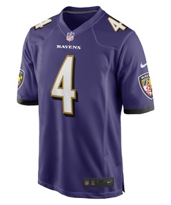 Jason Pierre-Paul 4 Baltimore Ravens Home Game Player Jersey - Purple