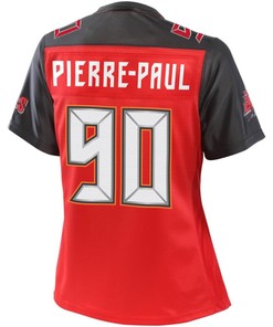 Jason Pierre-paul Tampa Bay Buccaneers Nfl Pro Line Womens Team Player Jersey - Red