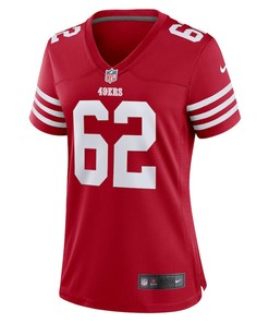 Jason Poe San Francisco 49ers Women's Game Player Jersey - Scarlet