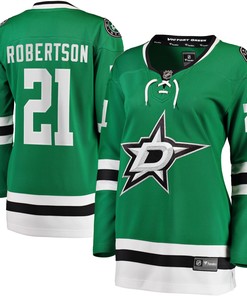 Jason Robertson Dallas Stars Fanatics Branded Womens 2017/18 Home Breakaway Jersey - Kelly Green Nhl