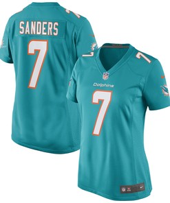 Jason Sanders Miami Dolphins Womens Game Jersey - Aqua Nfl