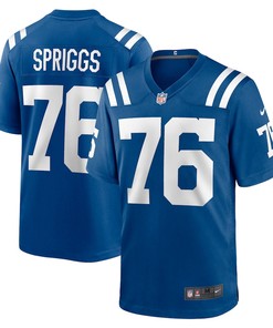 Jason Spriggs Indianapolis Colts Game Player Jersey - Royal