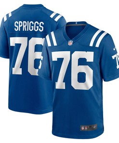 Jason Spriggs Indianapolis Colts Game Player Jersey - Royal Nfl