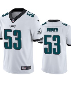 Jatavis Brown Philadelphia Eagles White Vapor Limited Jersey