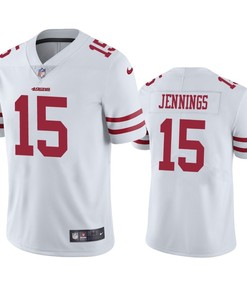 Jauan Jennings 15 San Francisco 49ers White Vapor Limited Jersey