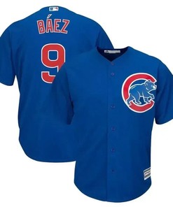 Javier Baez Chicago Cubs Alternate Official Cool Base Player Jersey - Royal