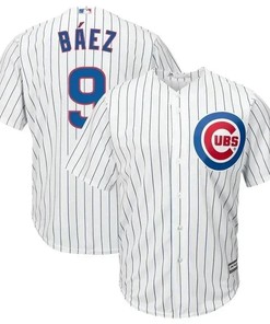 Javier Baez Chicago Cubs Cool Base Player Jersey - White